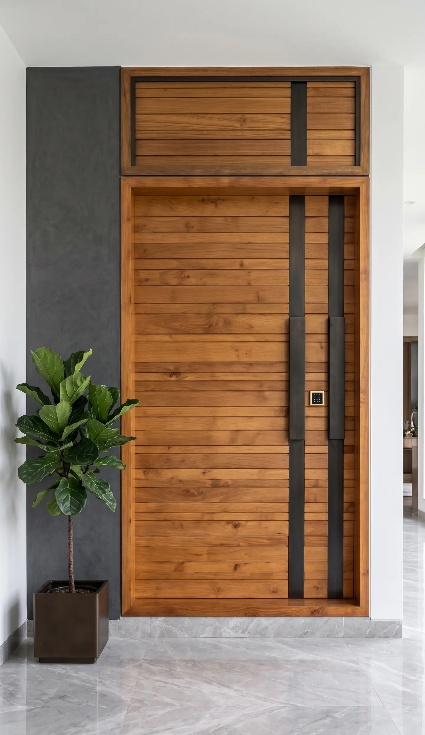 Designer door and window installation 006 — Hightech Interiors Kannur