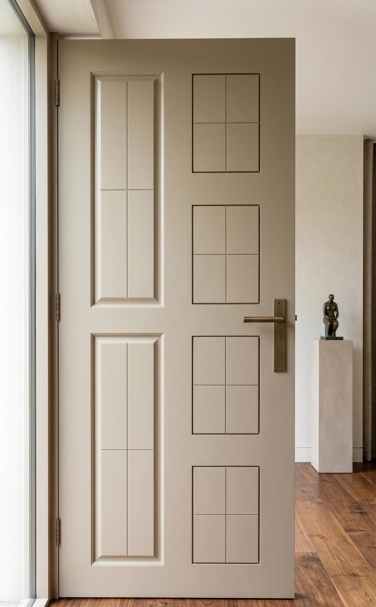 Designer door and window installation 007 — Hightech Interiors Kannur