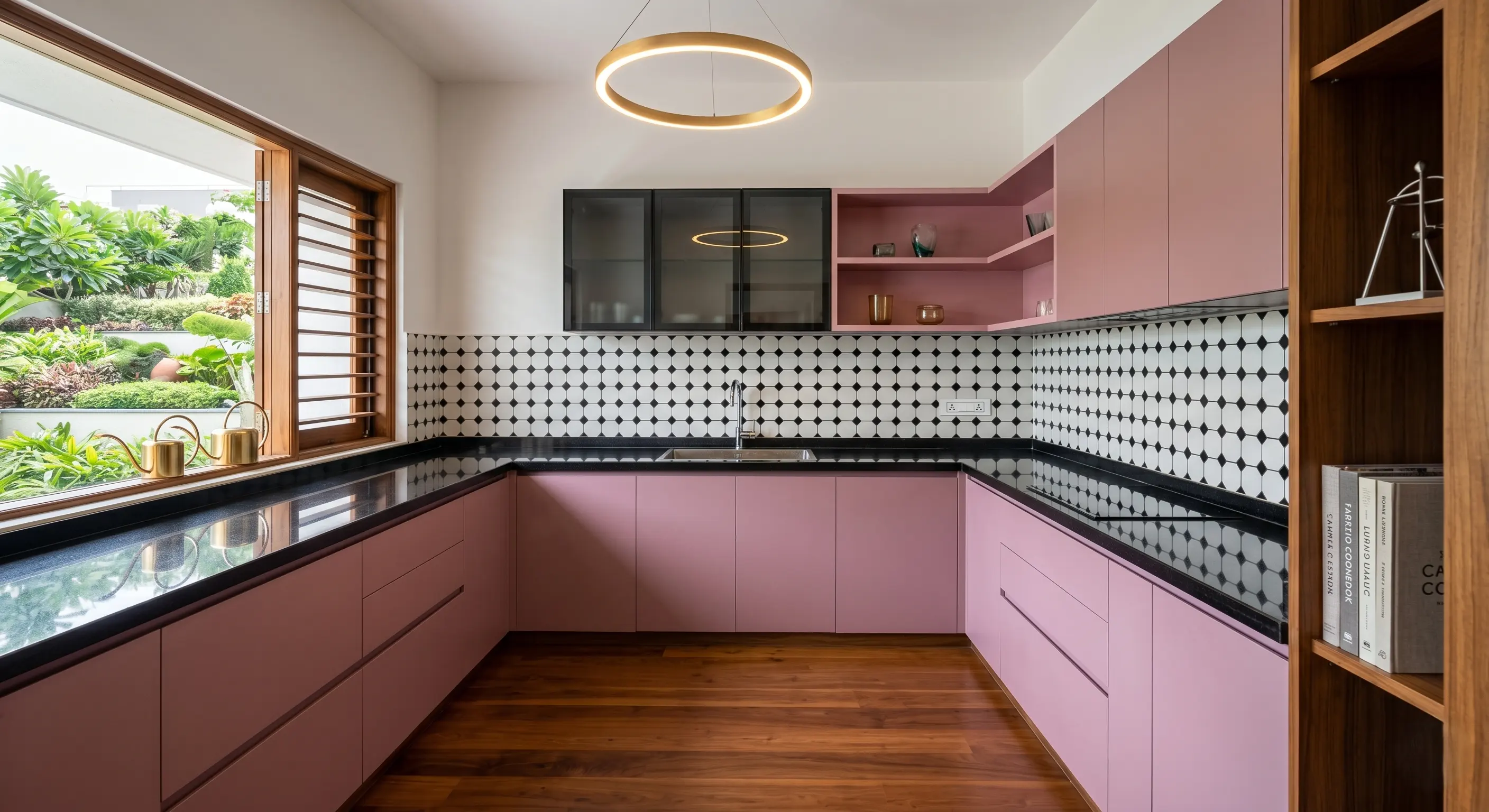 Premium modular kitchen interior design by Hightech Interiors, Kannur